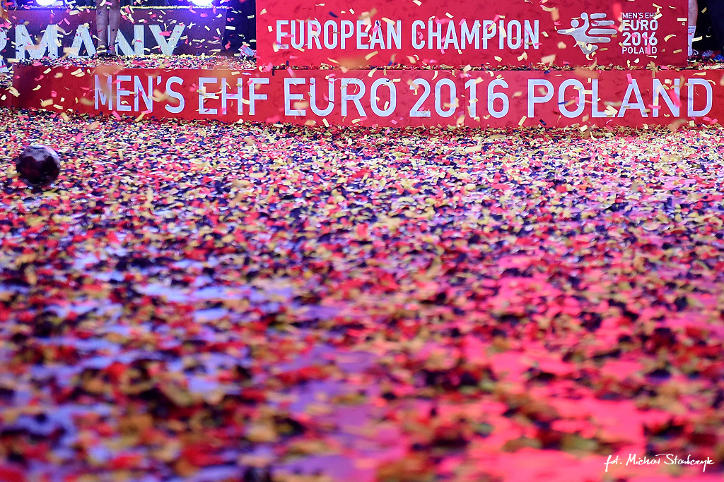31.01.2016 EHF EURO 2016 - FINAL - NIEMCY - HISZPANIA - PILKA RECZNA