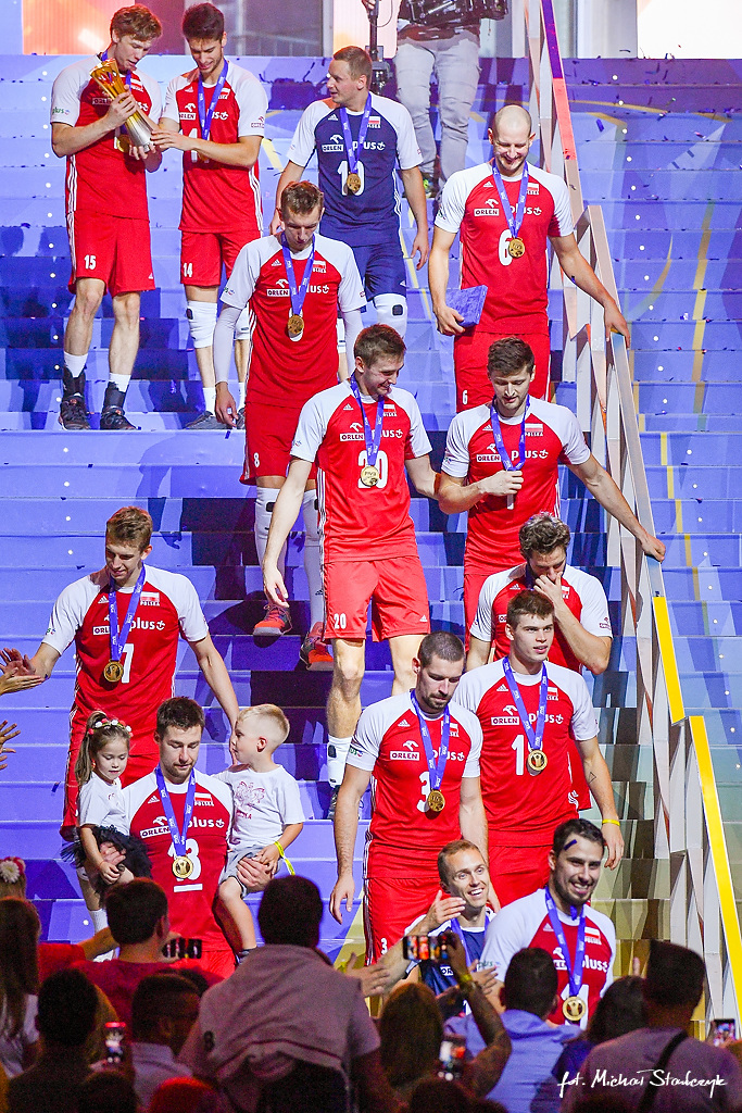 30.09.2018 SIATKOWKA POLSKA - BRAZYLIA FINAL FIVB VOLLEYBALL MEN'S WORLD CHAMPIONSHIP 2018